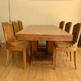 Vintage art deco table & chairs