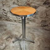 Vintage French side table – 1930s – Octagonal top & base