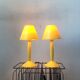2 Starck lamps 1980 Flos edition