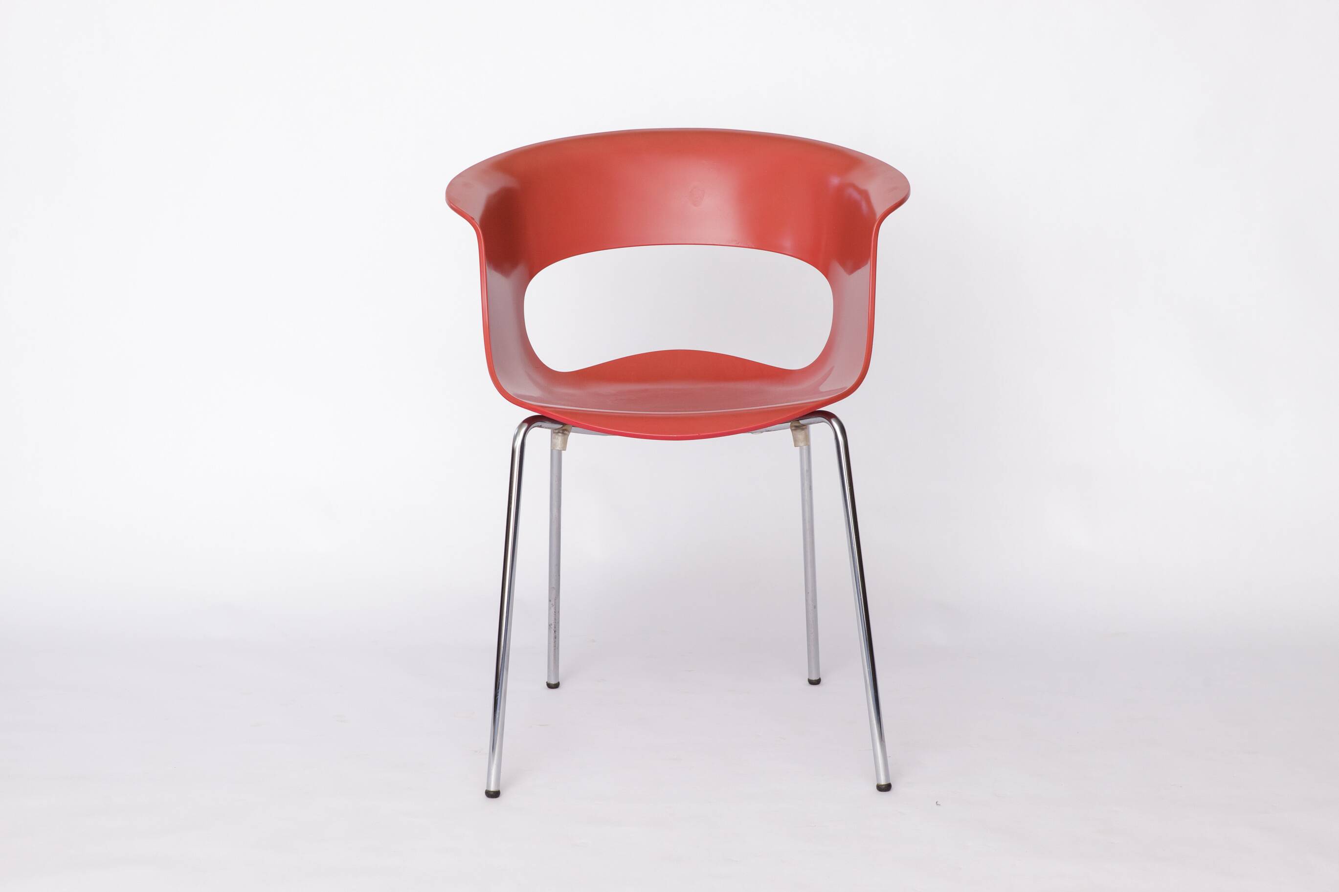 Set of 4 SCAB Design “Miss B” Chairs – Italian Stackable Chairs, 1990s