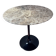 Tulip Table – Eero Saarinen style – dark brown Emperador marble top