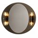 Mirror with 70's sconces