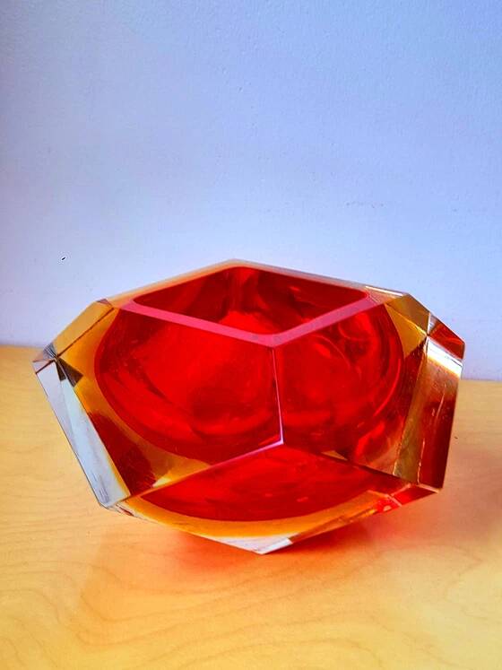 Submerged ashtray Flavio Poli, Murano 1970