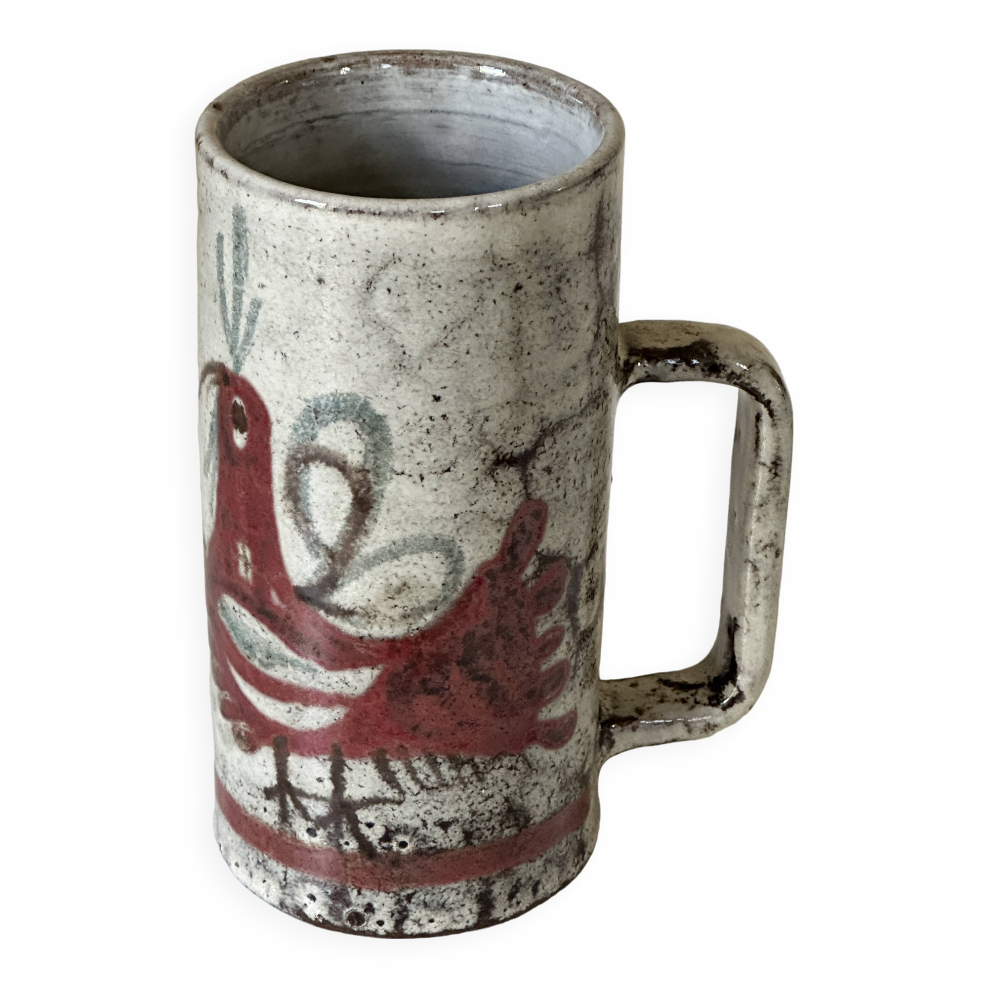 Gustave Reynaud ceramics the vintage mulberry tree design from the 60s