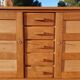 Buffet vintage pieds compas René Gabriel