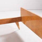 1950’s Mid-Century Italian Modern double bed frame from Vittorio Dassi