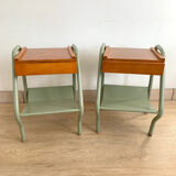 Pair of bedside tables Tubauto 60s