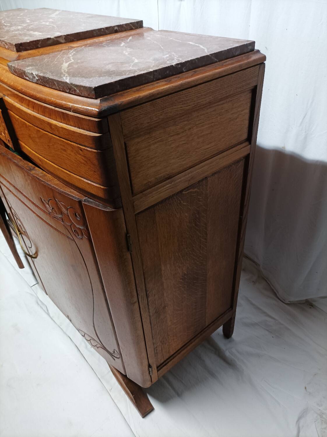 Old low art deco buffet