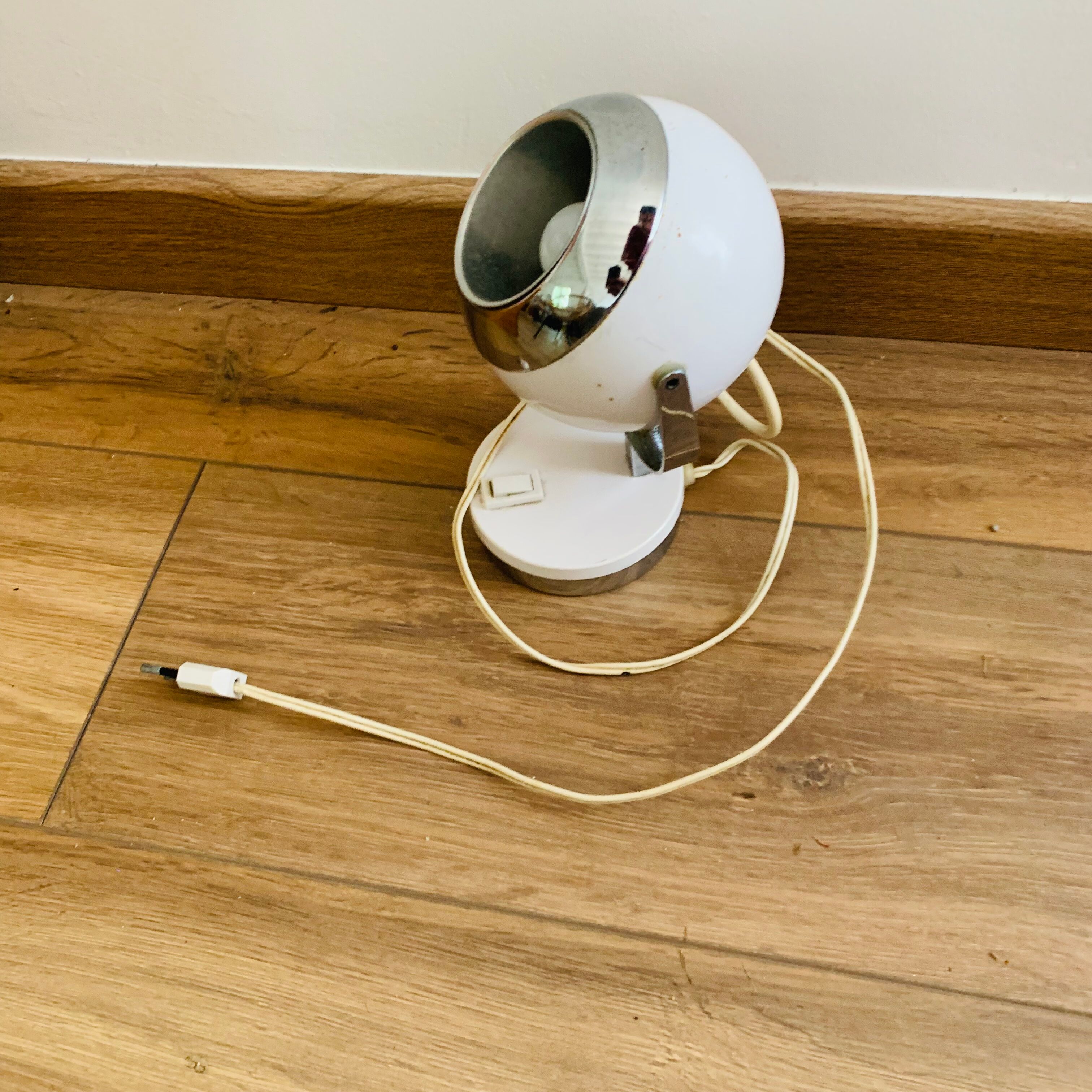 Vintage desk lamp space age seventies
