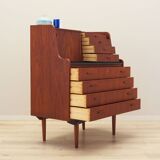 Teak secretary, Danish design, 1970s, production: Denmark