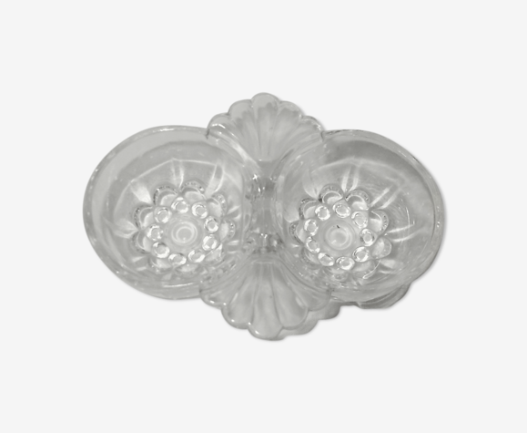 Duo de salières et poivrières de style Art Déco