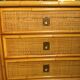 Rattan dresser