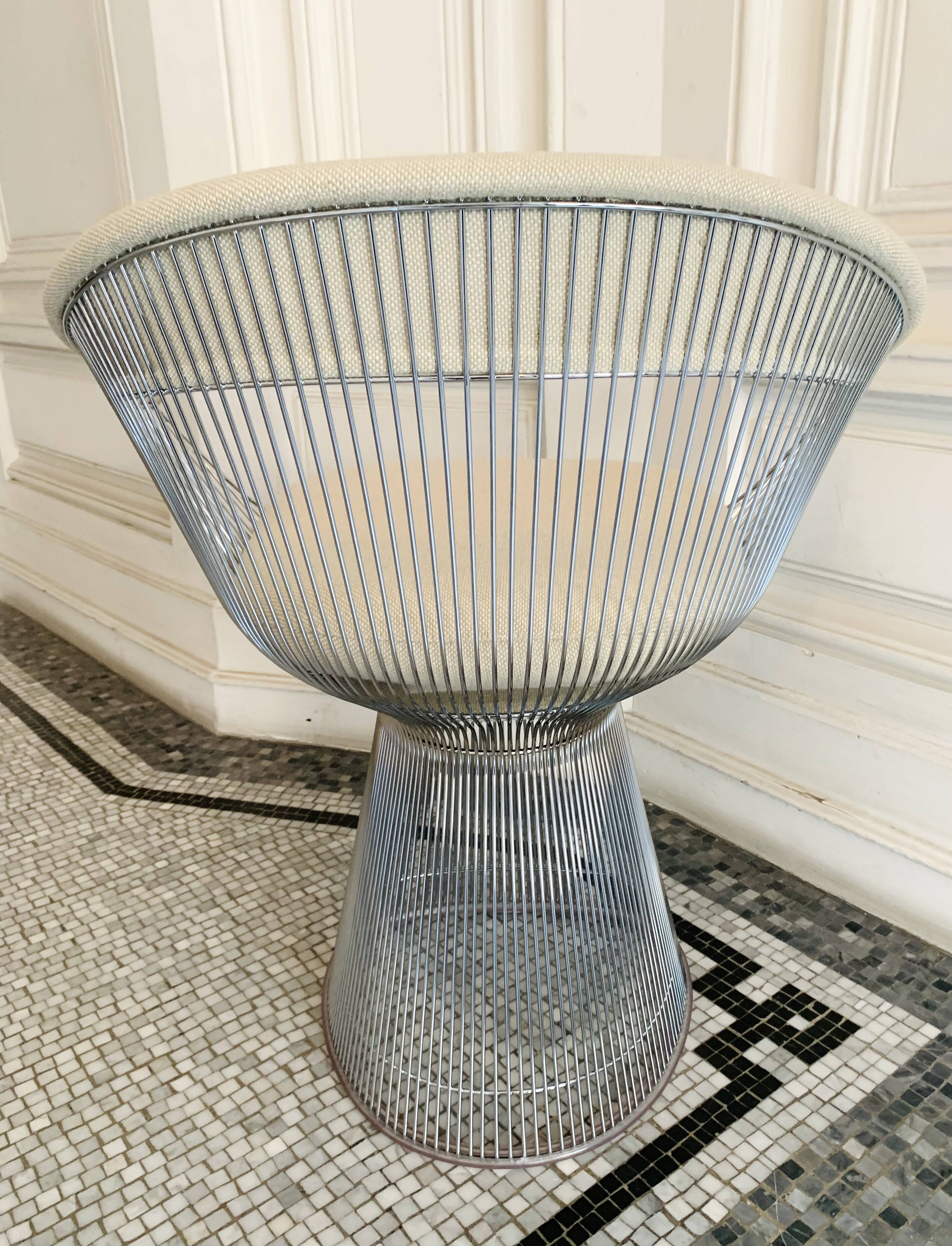Warren Platner Edition Knoll Petit Armchair