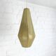Oblong Cocoon pendant light, Friedel Wauer for Goldkant Leuchten, 1960s