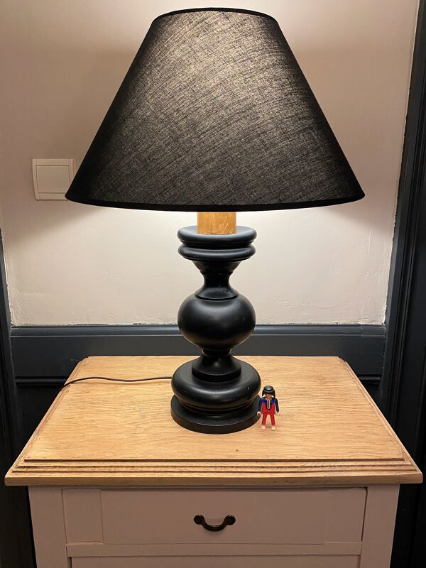 Lampe à poser pied balustre