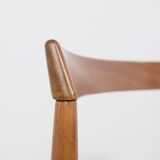 Mid-Century Teak Dining Table and Chairs Set by Hans Olsen for Frem Røjle,