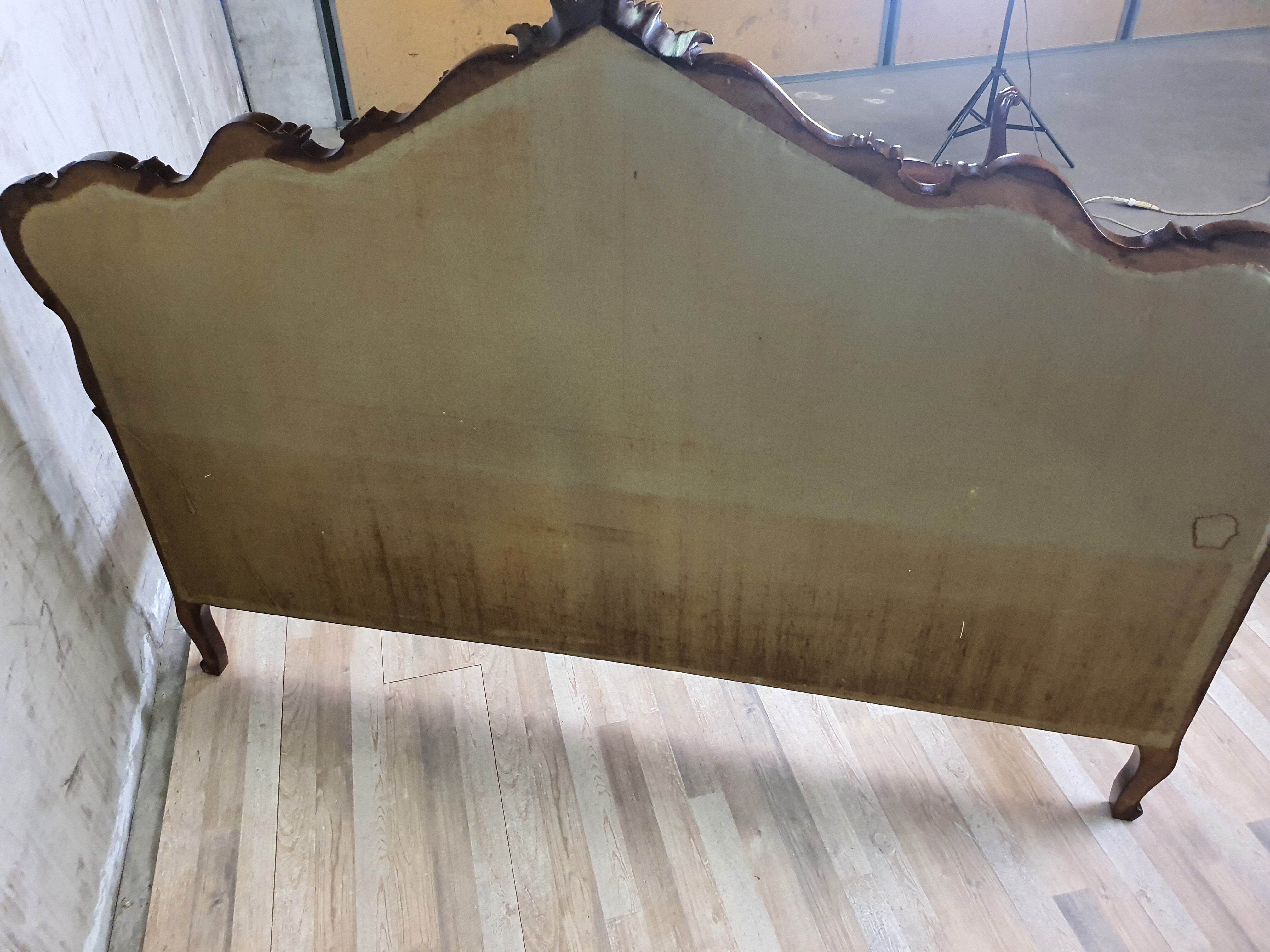 Baroque double bed - 20th century