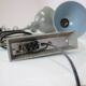 Set of Two Adjustable Industrial Wall Lamps, 1950's, Czechoslovakia