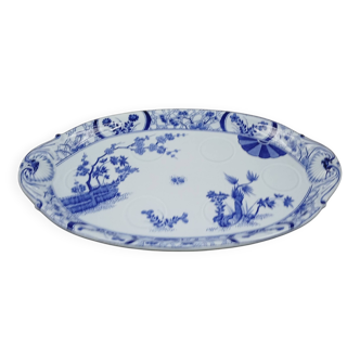 Creil and Montereau Earthenware Dish – “Japan” Decor by Barluet