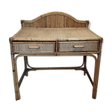 Rattan desk