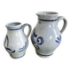 Pichets grès bleu vintage