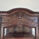 Vitrine commode bonnetière normande du XIXème