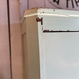 Old original green patina cabinet