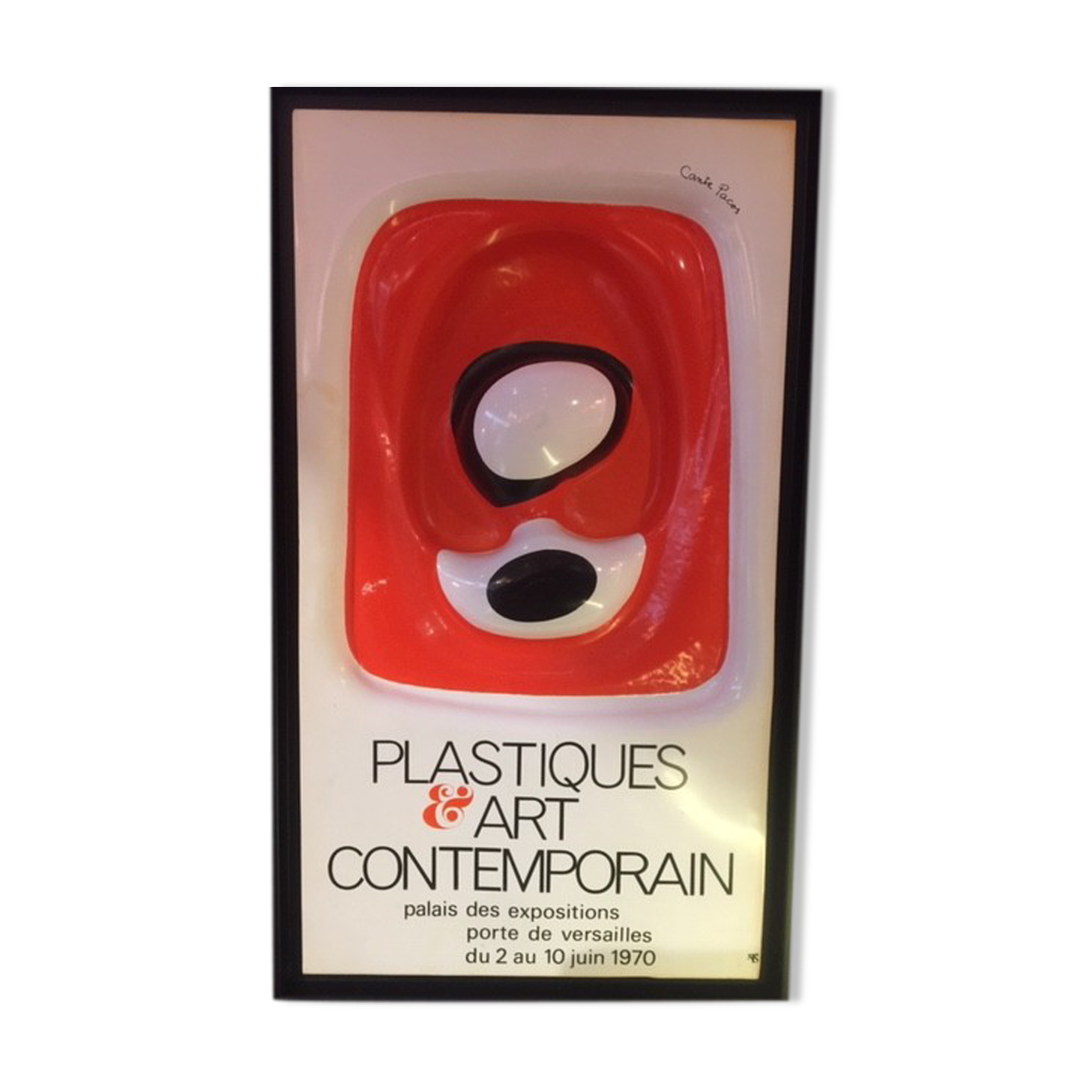 François Cante-Pacos - Thermoformed Panel for the Plastics and Art Exhibition 1970