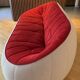 Cinna Ottoman en alcantara : grand canapé + 2 fauteuils dont 1 pivotan