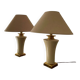 Pair of lamps "the Dolphin"
