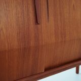 Teak highboard, Danish design, 1970s, production: Denmark