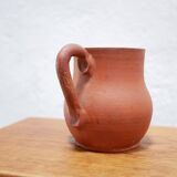 Vintage terracotta pitcher