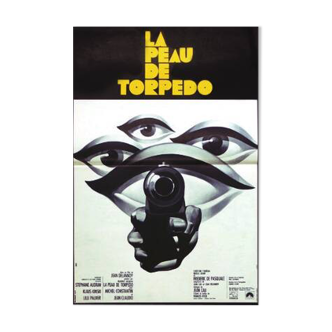 affiche cinema LA PEAU DE TORPEDO  1970