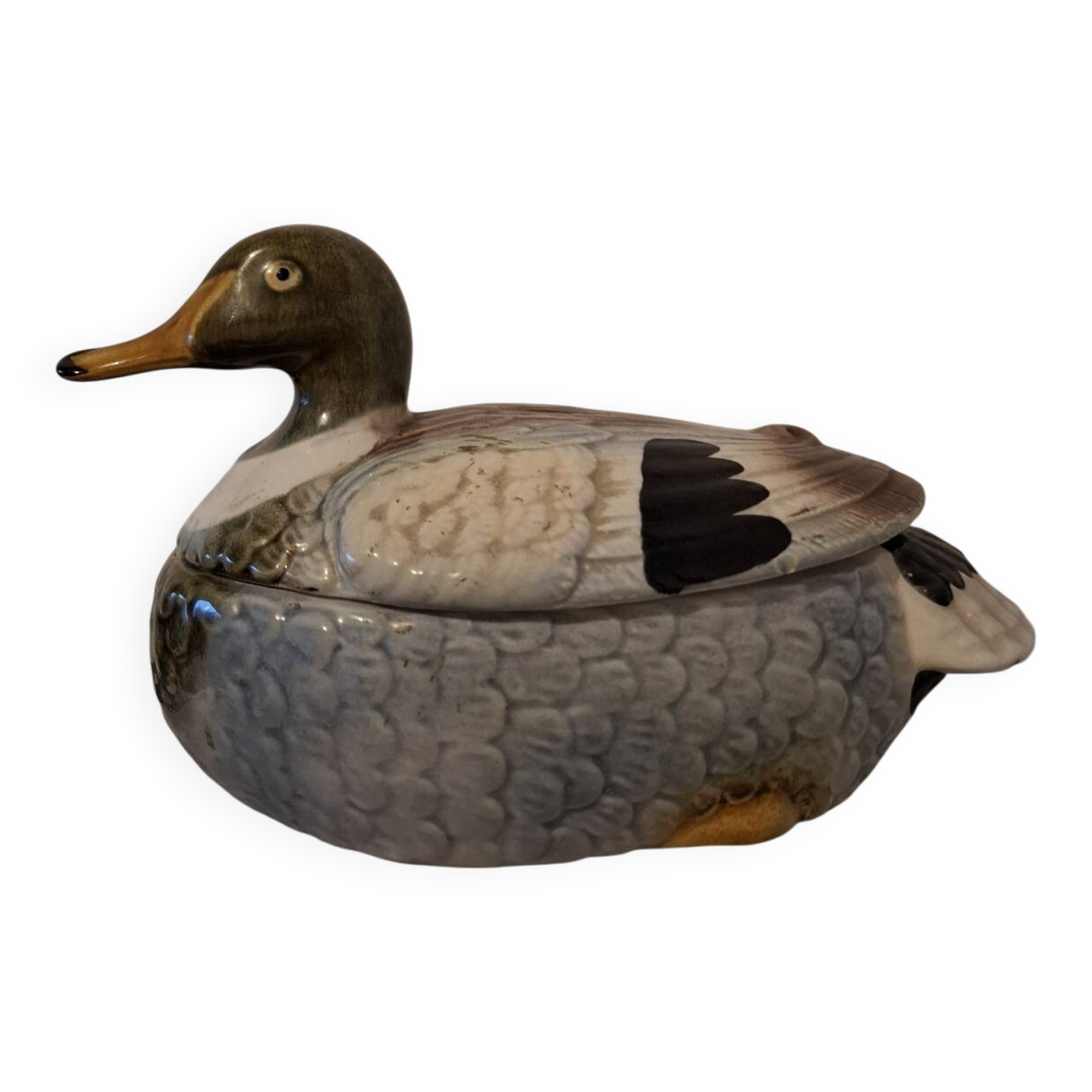 Ceramic duck terrine
