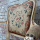 French Armchair with Floral Tapestry