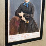 Old portrait photo of a woman