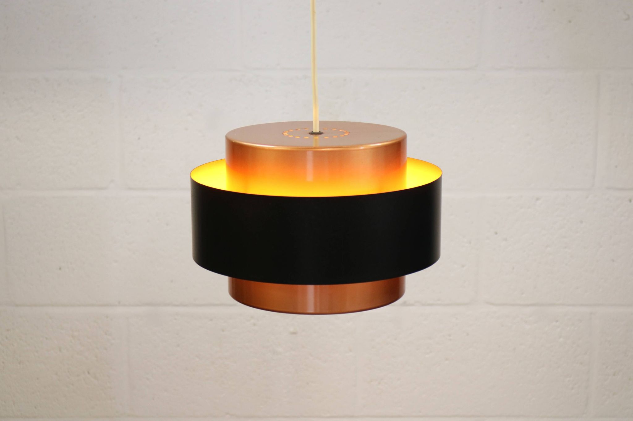 Iconic Jo Hammerborg Lamp | Fog & Morup | Model Juno - Denmark 60's
