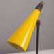 Lampe de table vintage des années 1950, abat-jour conique, design stilnovo