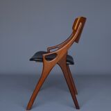 Danish Teak Chairs by Arne Hovmand Olsen for Mogens Kold, 1960s, Set of 3