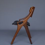 Danish Teak Chairs by Arne Hovmand Olsen for Mogens Kold, 1960s, Set of 3