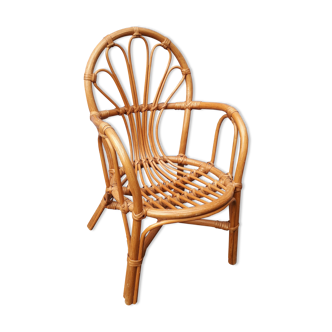 Rattan children's chair