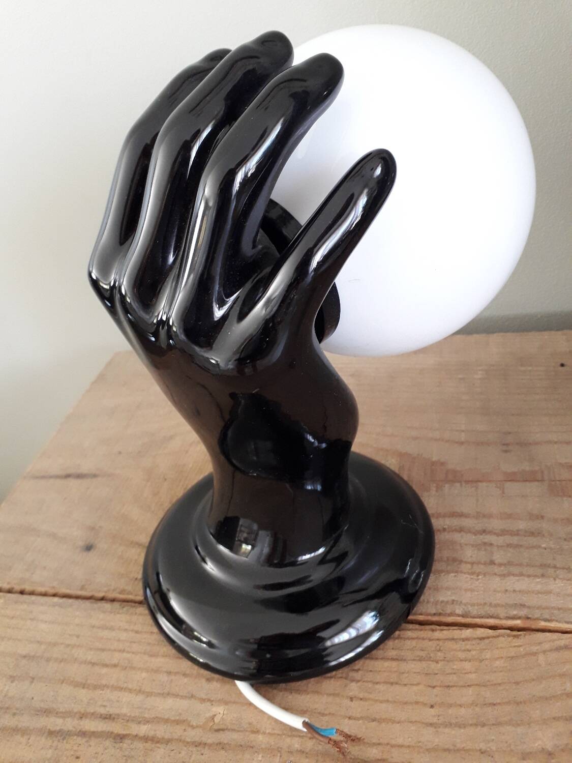 Vintage ceramic wall light