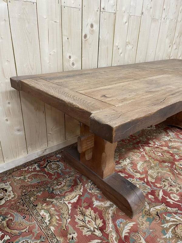 Table monastère en chêne massif