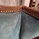 Louis XVI style eared shepherdess armchair