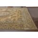 1960s Persian Handmade Wool Cotton Orange Oversized Area Rug 289x387