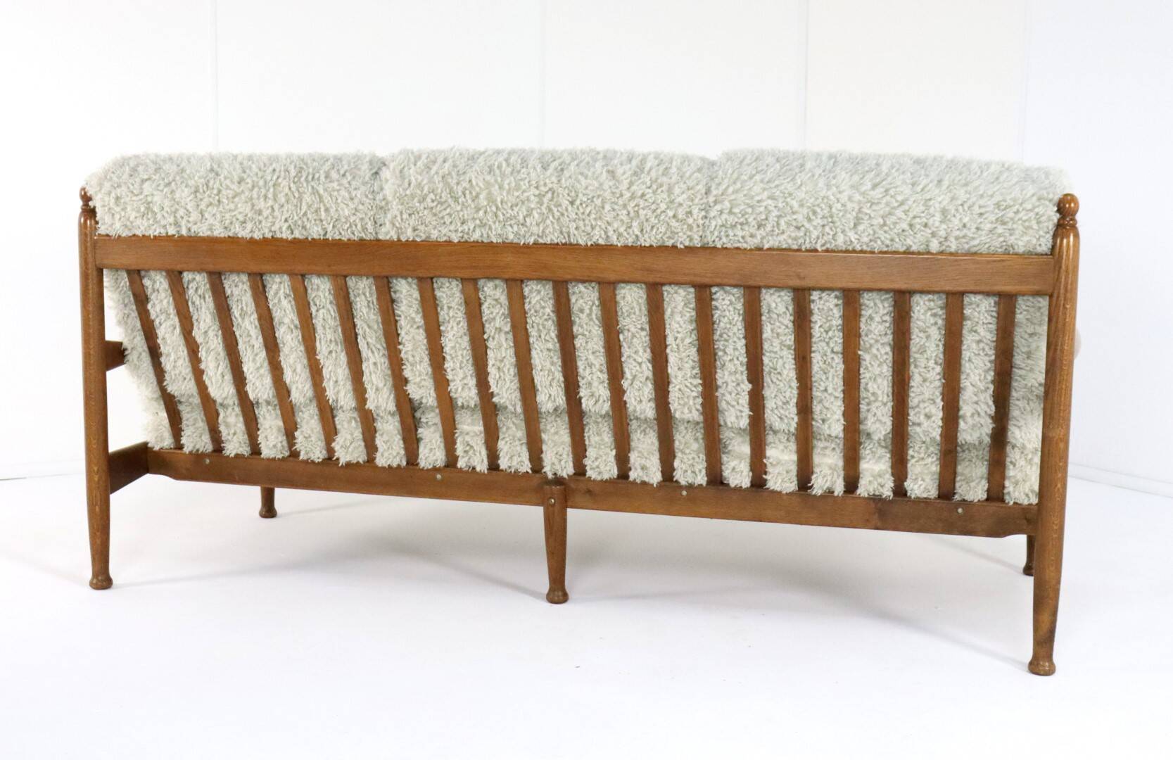 Set van designer bank + 2 fauteuils 'Sliedrecht' - opnieuw bekleed