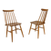 Set of 2 "Fanett" chairs in teak by Ilmari Tapiovaara, Sweden, 1960.