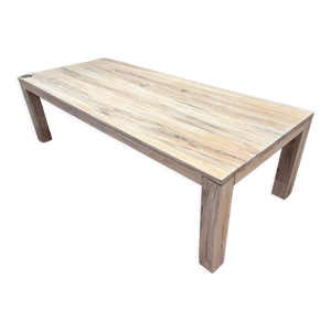 Table chene massif pour