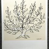 Lithograph by Henri Matisse, after Le Buisson, 1994