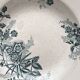 6 mismatched Saint Amand ironstone soup plates